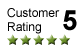 average five star customer rating