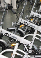 Metro White Electric Bike